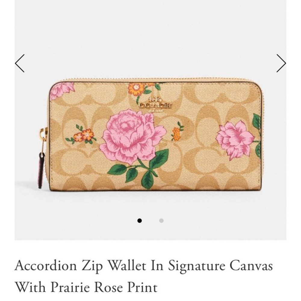 Accordion zip wallet